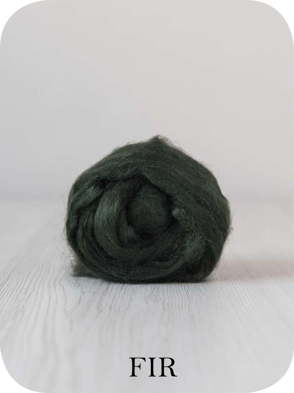 tussah_silkki_tummanvihrea