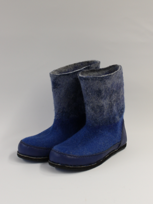 Siniset matalavartiset tossut